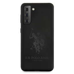 JAV Polo Assn byla Silikoninis tonas, skirtas Samsung Galaxy S21+ – juodas