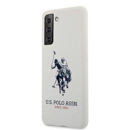 JAV Polo Assn byla „Samsung Galaxy S21+“ silikoninis logotipas – baltas