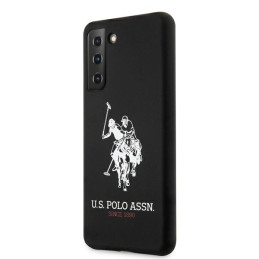 JAV Polo Assn byla „Samsung Galaxy S21“ silikoninis logotipas – juodas