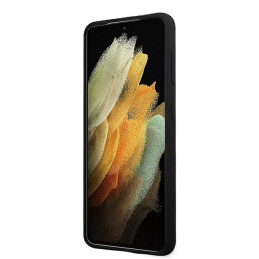 JAV Polo Assn byla „Samsung Galaxy S21“ silikoninis logotipas – juodas