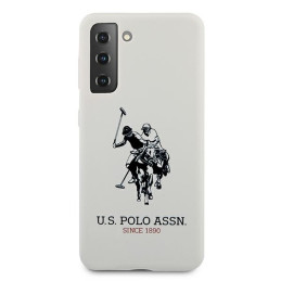 JAV Polo Assn byla „Samsung Galaxy S21“ silikoninis logotipas – baltas