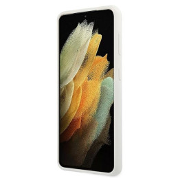 JAV Polo Assn byla „Samsung Galaxy S21“ silikoninis logotipas – baltas