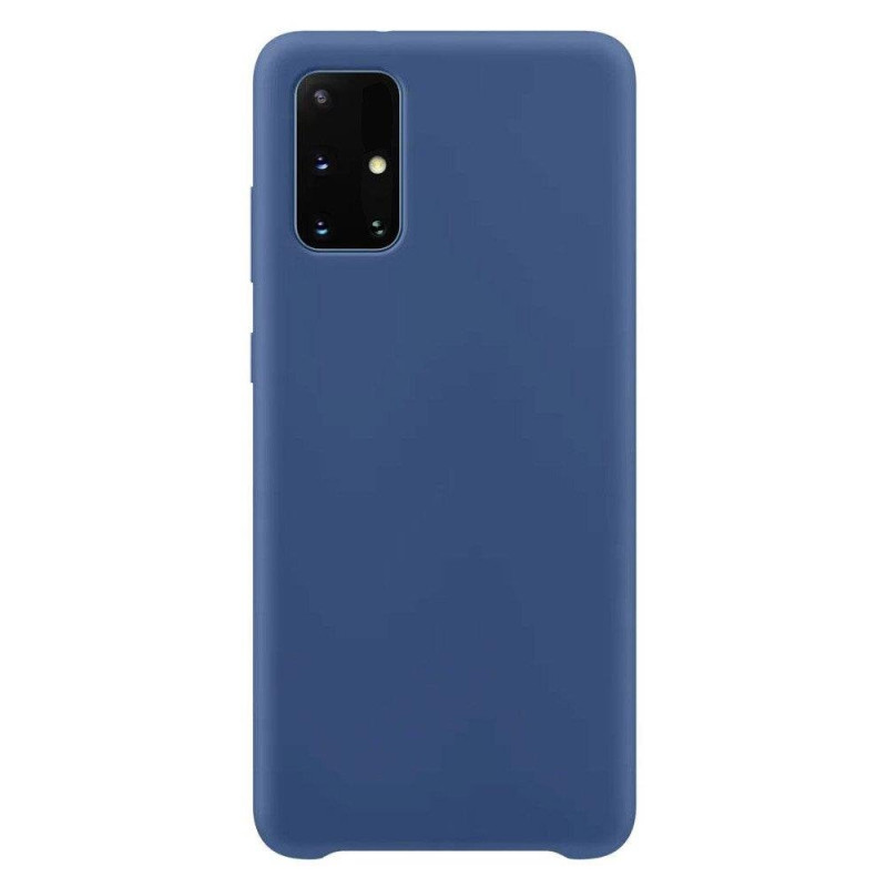 Silikoninis dėklas Lankstus silikoninis dėklo dangtelis Xiaomi Poco X3 NFC / Poco X3 Pro tamsiai mėlynas