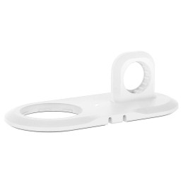 Spigen Magfit Duo indukcinis įkroviklis Apple MagSafe / Apple Watch - baltas