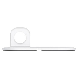 Spigen Magfit Duo indukcinis įkroviklis Apple MagSafe / Apple Watch - baltas