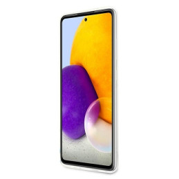 Karl Lagerfeld Karl&Choupette dėklas Samsung Galaxy A72 - skaidrus