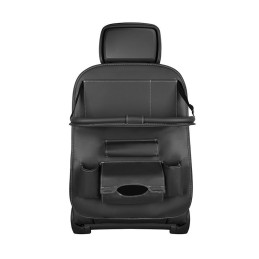 Automobilinis laikiklis sėdynei, sėdynės apsauga, sėdynės užvalkalas, lentyna, mini staliukas automobiliui, juodas