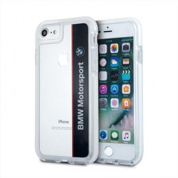 BMW Motorcase dėklas iPhone 7 / 8 / SE 2020 / SE 2022 - skaidrus ir juodas