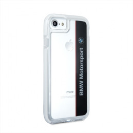 BMW Motorcase dėklas iPhone 7 / 8 / SE 2020 / SE 2022 - skaidrus ir juodas