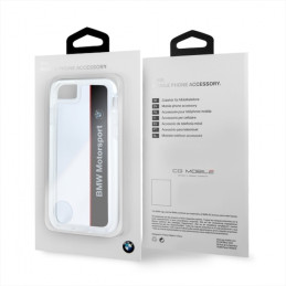 BMW Motorcase dėklas iPhone 7 / 8 / SE 2020 / SE 2022 - skaidrus ir juodas