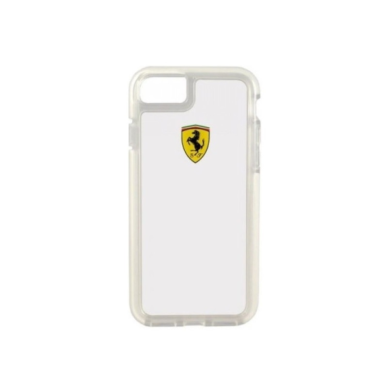 Ferrari smūgiams atsparus dėklas, skirtas iPhone 7 / 8 / SE 2020 / SE 2022 - skaidrus