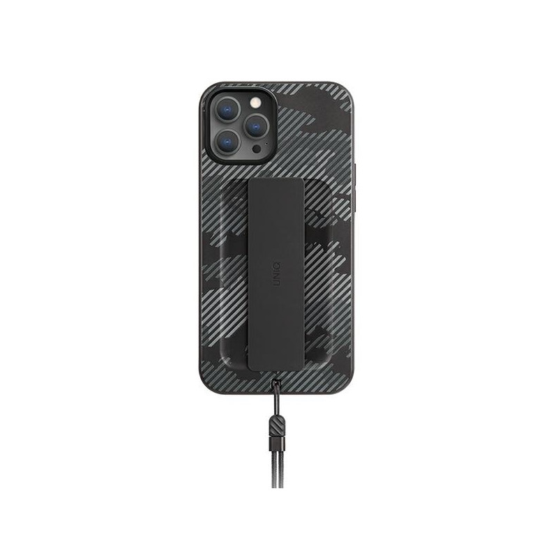 Uniq Heldro dėklas, skirtas iPhone 12 / iPhone 12 Pro - juodas kamufliažas