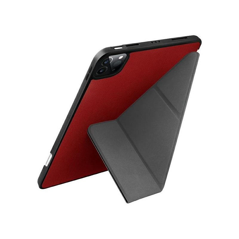 UNIQ Transforma dėklas, skirtas iPad Pro 11& 39 & 39 (2021) – raudonas