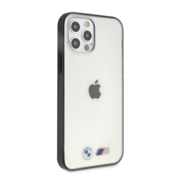 BMW Sandblast dėklas iPhone 12 Pro Max - skaidrus