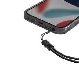 Uniq Heldro dėklas iPhone 13 - pilkas