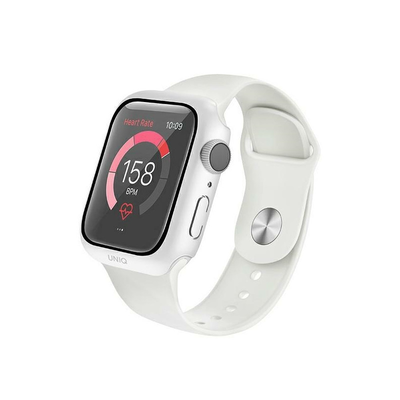 UNIQ Nautic dėklas Apple Watch 4/ 5/ 6/ SE 44mm - baltas