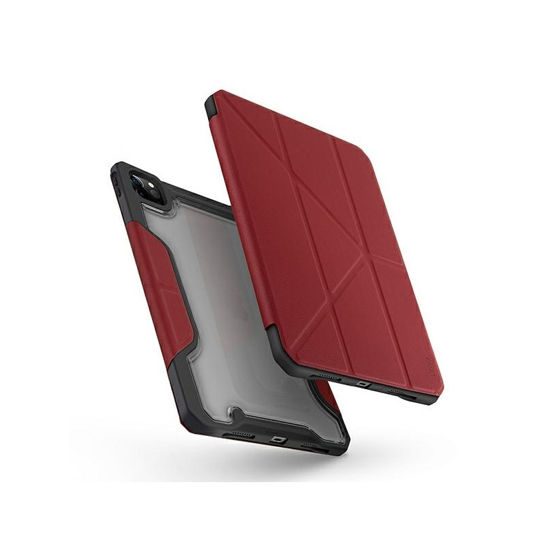 UNIQ Trexa dėklas, skirtas iPad Pro 11& 39 & 39 2021/ 2020 – raudonas