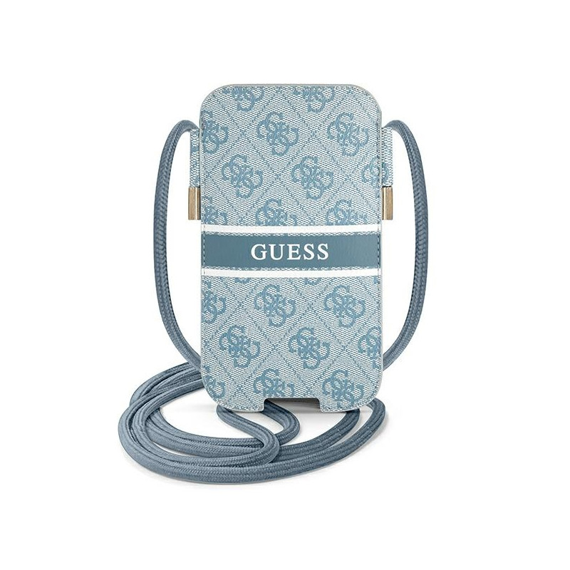 Guess 4G Stripe 6.1& 39 & 39 krepšys – mėlynas