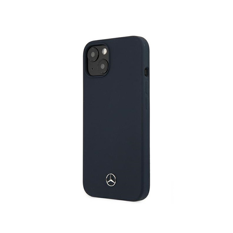 Mercedes Silicone Line dėklas iPhone 13 mini - tamsiai mėlynas