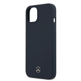 Mercedes Silicone Line dėklas iPhone 13 mini - tamsiai mėlynas