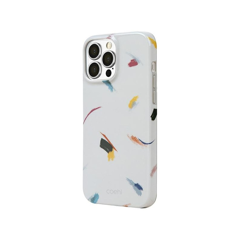 Uniq Coehl Reverie dėklas, skirtas iPhone 13 Pro Max - šviesiai pilkas