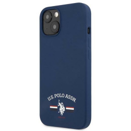 JAV Polo Assn byla Silikono kolekcija iPhone 13 mini - tamsiai mėlyna