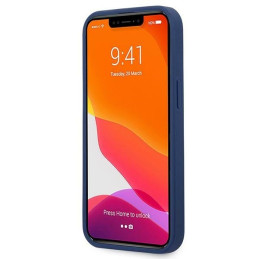 JAV Polo Assn byla Silikono kolekcija iPhone 13 mini - tamsiai mėlyna