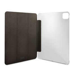 Karl Lagerfeld Saffiano Karl&Choupette dėklas, skirtas iPad 12,9& 39 & 39 Pro 2021 – juodas