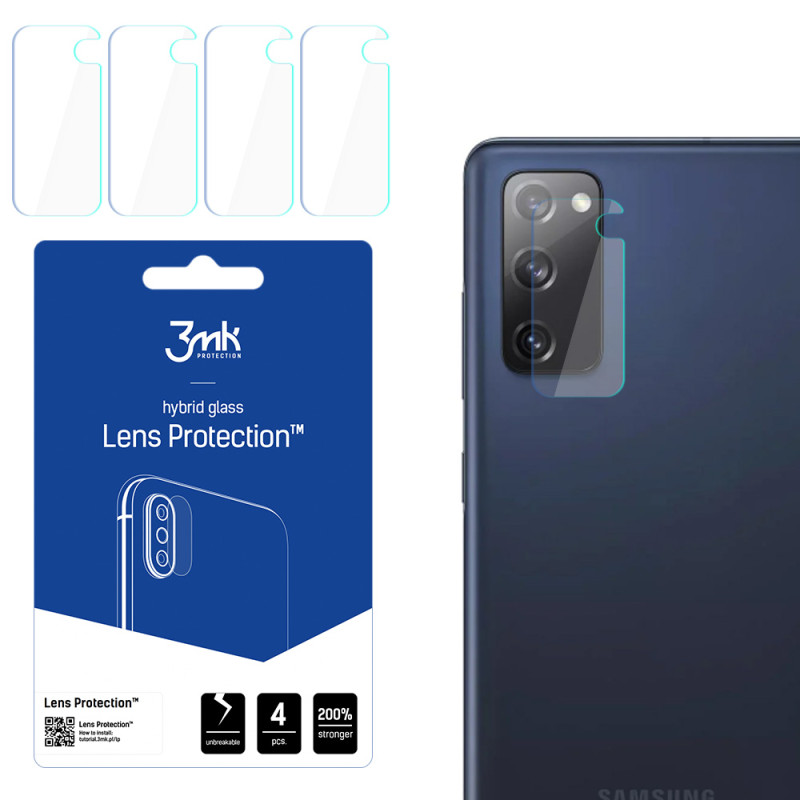 3mk Lens Protection™ hibridinis fotoaparato stiklas, skirtas Samsung Galaxy S20 FE 5G