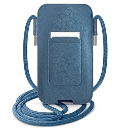 Guess Saffiano Strap 6.1& 39 & 39 krepšys – mėlynas