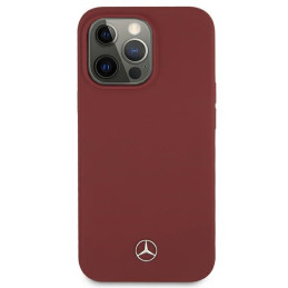 Mercedes Silicone Line dėklas iPhone 13 Pro / iPhone 13 - raudonas