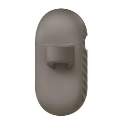 UNIQ Vencer silikoninis dėklas, skirtas AirPods 3 - smėlio spalvos