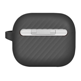 UNIQ Vencer silikoninis dėklas, skirtas AirPods 3 - pilkas