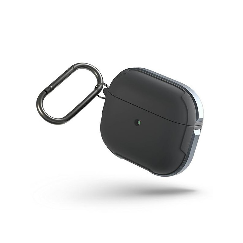 UNIQ Valencia dėklas, skirtas AirPods 3 – pilkas