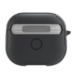 UNIQ Valencia dėklas, skirtas AirPods 3 – pilkas
