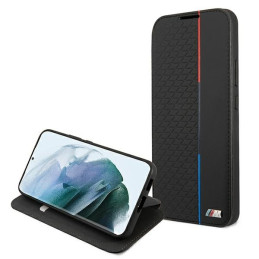 BMW M Collection Triangles dėklas Samsung Galaxy S22+ - juodas
