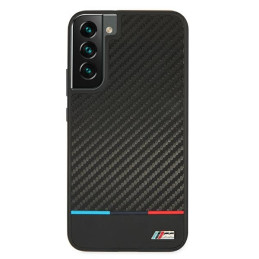 BMW M Collection Triangles dėklas Samsung Galaxy S22+ - juodas