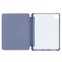Stovo planšetinio kompiuterio dėklas Smart Cover iPad Pro 11& 39 & 39 2021 su stovo funkcija tamsiai mėlyna