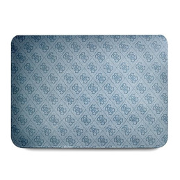 Guess 4G Uptown Triangle Logo dėklas 16" nešiojamam kompiuteriui - mėlynas