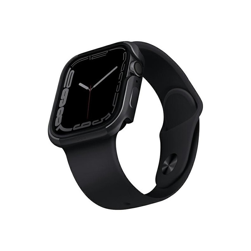 UNIQ Valencia dėklas Apple Watch 4/ 5/ 6/ 7/ 8/ SE/ SE2 40/ 41mm – grafitas