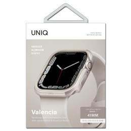UNIQ dėklas Valencia Apple Watch Series 4/ 5/ 6/ 7/ 8/ SE/ SE2 40/ 41mm. žvaigždžių šviesa