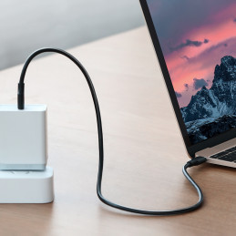 Ugreen US286 USB-C – USB-C PD QC 3A 480Mb/ s 2m kabelis – juodas