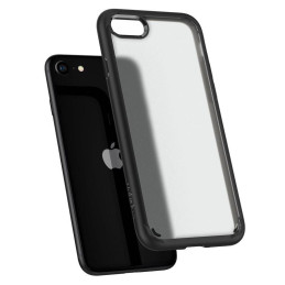 Spigen Ultra Hybrid dėklas, skirtas iPhone 7 / 8 / SE 2020 / 2022 - juodas