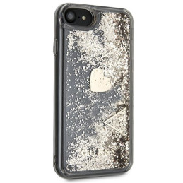 Guess Glitter Charms dėklas, skirtas iPhone SE 2022 / SE 2020 / 7 / 8 - auksinis