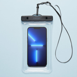 Spigen Aqua Shield A610 vandeniui atsparus dėklas, plūduriuojantis ant vandens - skaidrus 2 vnt.