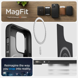 Spigen Mag Armor dėklas su MagSafe iPhone 14 Pro - matinė juoda