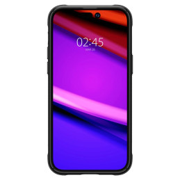 Spigen Rugged Armor Mag dėklas su MagSafe, skirtas iPhone 14 Pro Max - matinė juoda