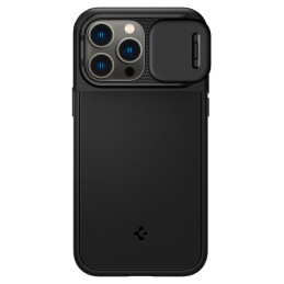Spigen Optik Armor Mag dėklas su MagSafe, skirtas iPhone 14 Pro Max - juodas