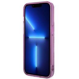 Guess Porcelain Collection dėklas, skirtas iPhone 14 Pro - fuksija