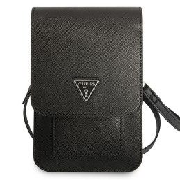 Guess Saffiano Triangle rankinė - juoda